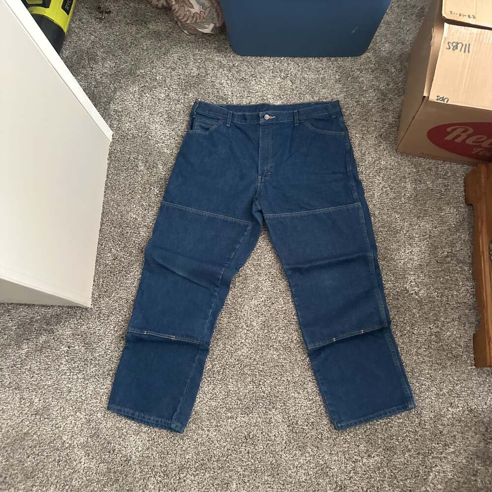 Dickies Relaxed Fit Double Knee Jeans